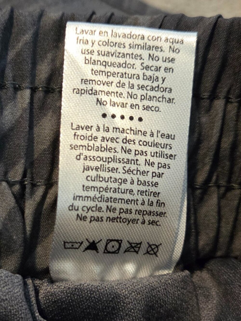 RBX Active Womens Grey Shorts with Liner Size L - Picture 5 of 9